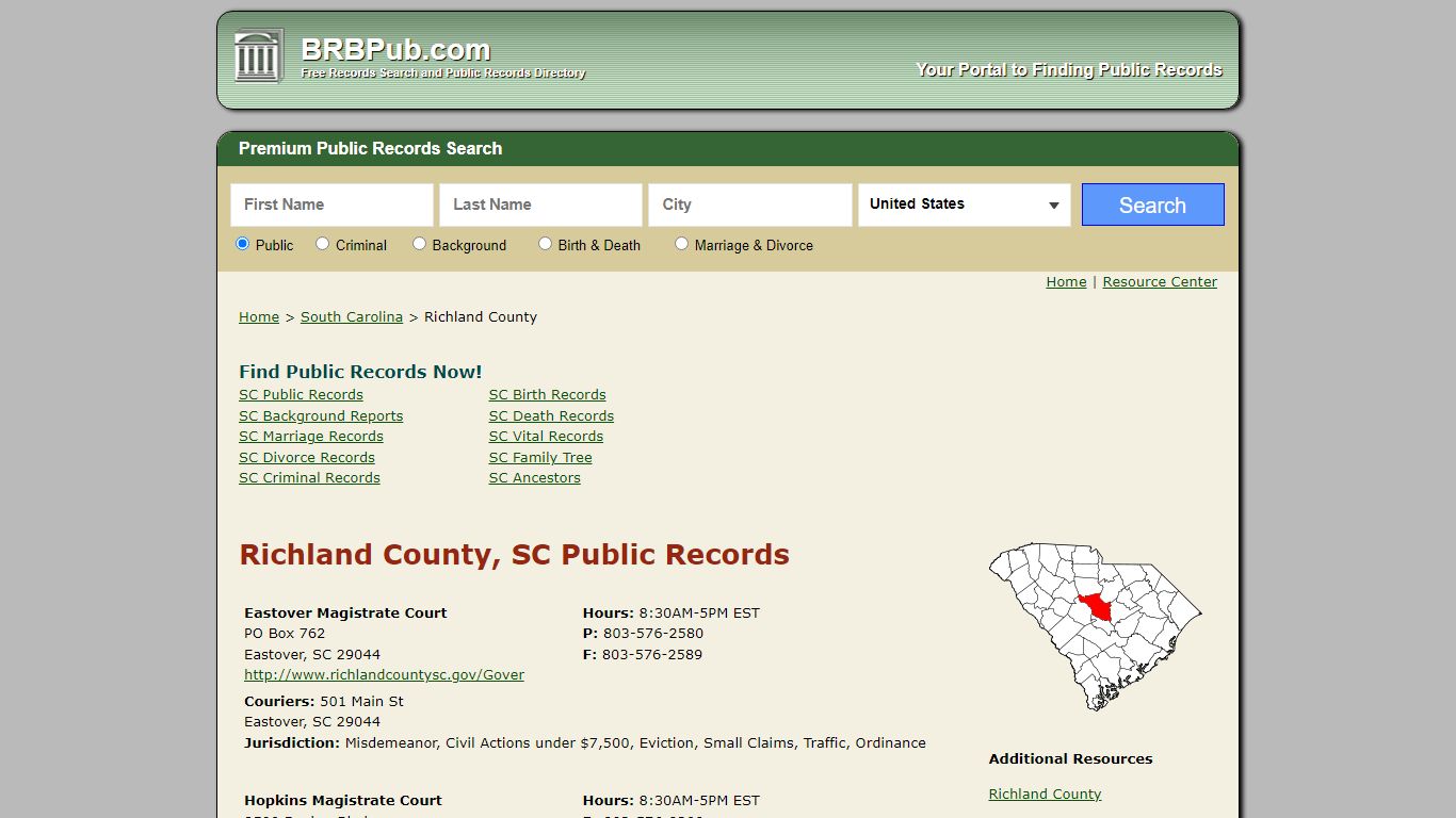 Richland County Public Records | Search South Carolina ...